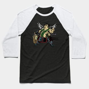 Ajirakun Samurai Baseball T-Shirt